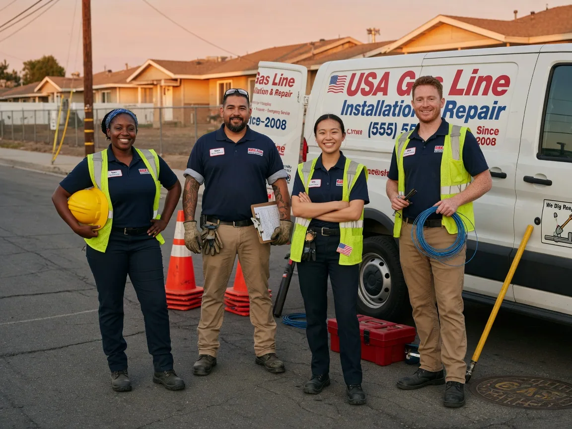 Gas Line Installation company in Sebastopol, CA